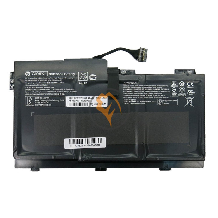 Оригінальна акумуляторна батарея HP ZBook 17 G3 AI06XL 96Wh