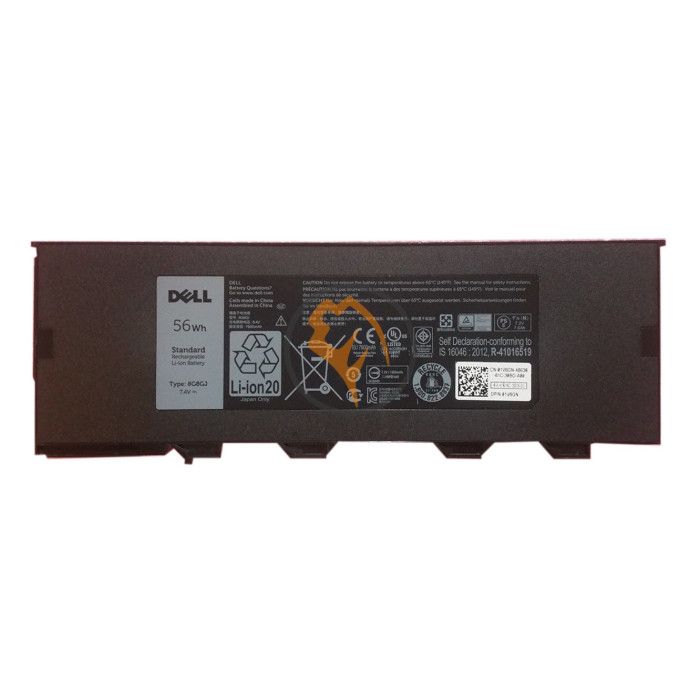Оригінальна акумуляторна батарея Dell 8G8GJ Latitude 7204 56Wh