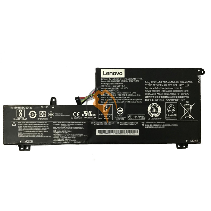 Оригінальна акумуляторна батарея Lenovo L16C6PC1 Yoga 720-15Ikb 72Wh