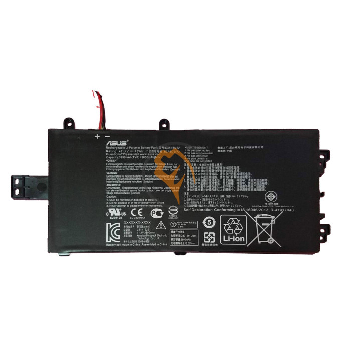 Оригінальна акумуляторна батарея Asus C31N1522 ZenBook Pro Q553U 45Wh