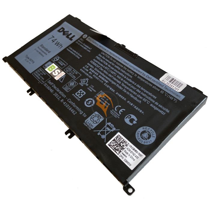 Оригінальна акумуляторна батарея Dell Inspiron 7567 357F9 74Wh