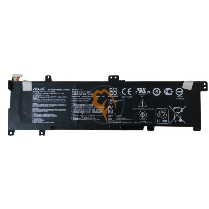 Оригінальна акумуляторна батарея Asus A501L B31N1429 48Wh