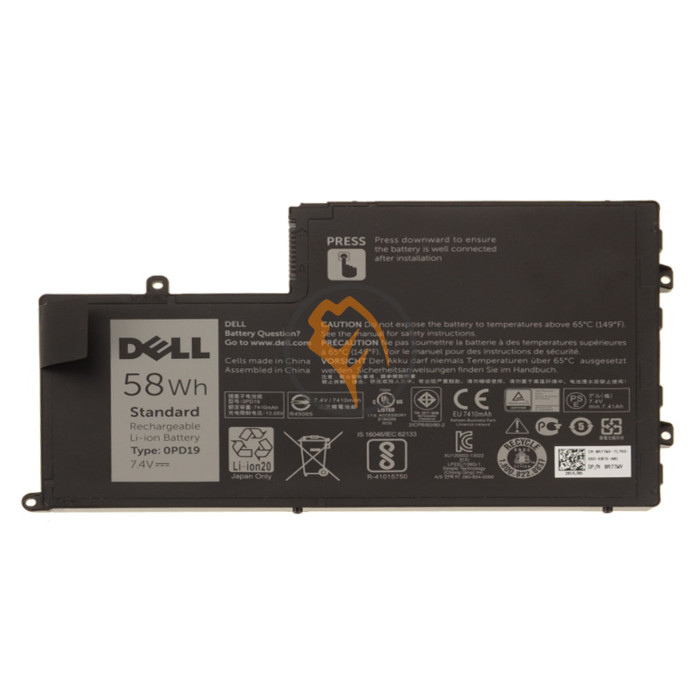 Оригінальна акумуляторна батарея Dell 0PD19 Inspiron 14-5447 58Wh