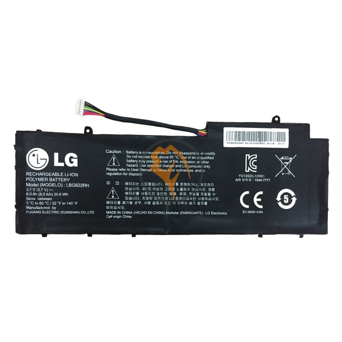 Оригінальна акумуляторна батарея LG LBG622RH XNOTE 29.6Wh
