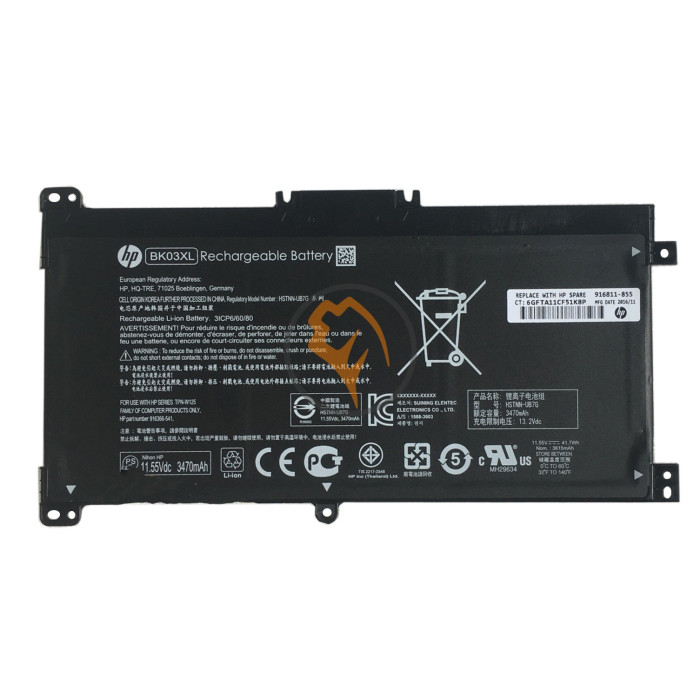 Оригінальна акумуляторна батарея HP BK03XL HSTNN-UB7G 41.7Wh