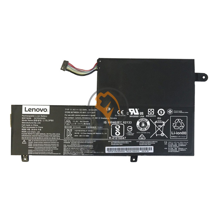 Оригінальна акумуляторна батарея Lenovo Flex 4-1470 L15L3PB0 52.5Wh