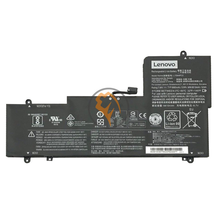 Оригінальна акумуляторна батарея Lenovo L15L4PC2 Yoga 710-14ISK 53Wh
