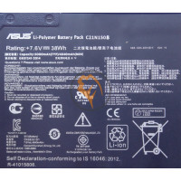 Оригінальна акумуляторна батарея Asus C21N1508 X456UJ 38Wh
