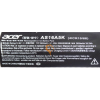 Оригінальна акумуляторна батарея Acer Aspire E5-475G AS16A8K 41.4Wh