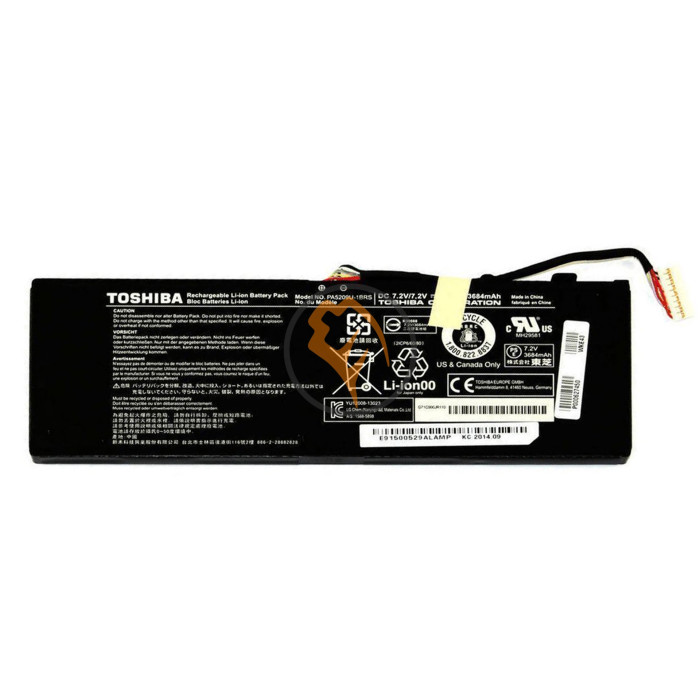 Оригінальна акумуляторна батарея Toshiba PA5209U-1BRS Radius L15W-B1302 28Wh