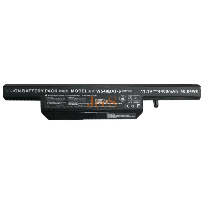Оригінальна акумуляторна батарея Clevo W550 W540BAT-6 48Wh