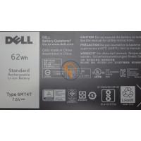 Оригінальна акумуляторна батарея для ноутбука Dell Latitude E5450 6MT4T 62Wh