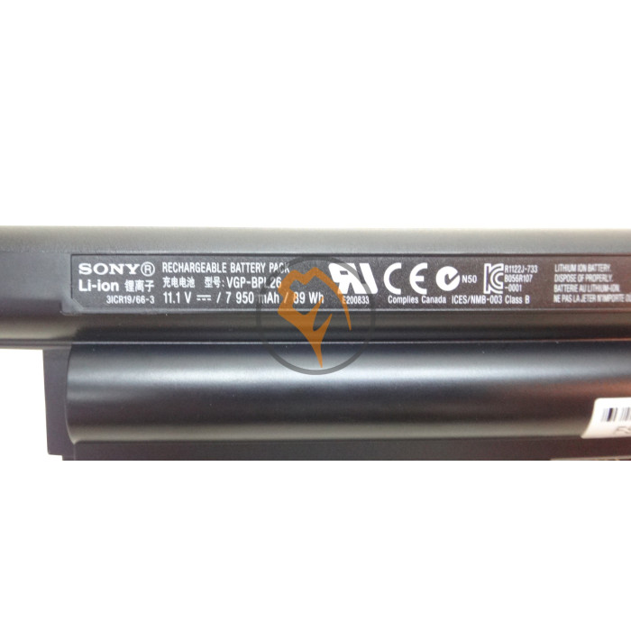 Оригінальна акумуляторна батарея Sony VGP-BPL26 7950mAh