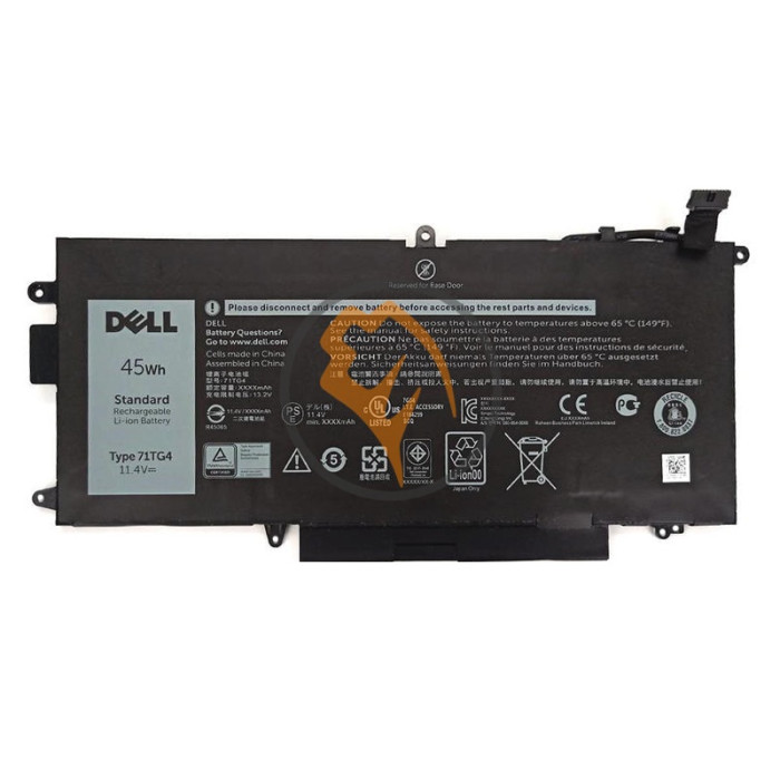 Оригінальна акумуляторна батарея Dell Latitude 7280 X49C1 71TG4 45Wh