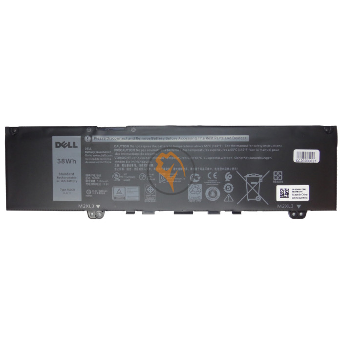 Оригінальна акумуляторна батарея Dell Inspiron 13 7373 F62G0 38Wh