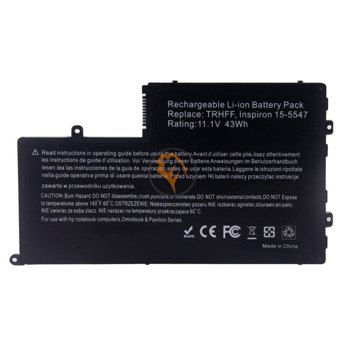 Акумуляторна батарея Dell TRHFF Inspiron 15-5547 3800mah