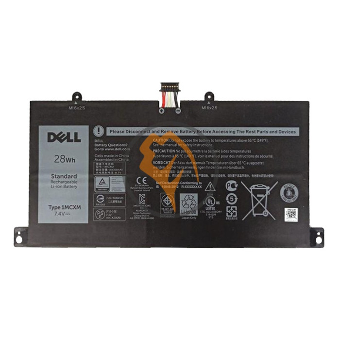 Оригінальна акумуляторна батарея Dell 1MCXM Latitude 11 5175 28Wh