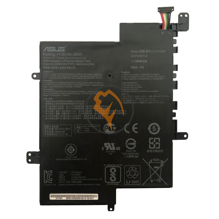 Оригінальна акумуляторна батарея Asus C21N1629 Vivobook E203MA 38Wh