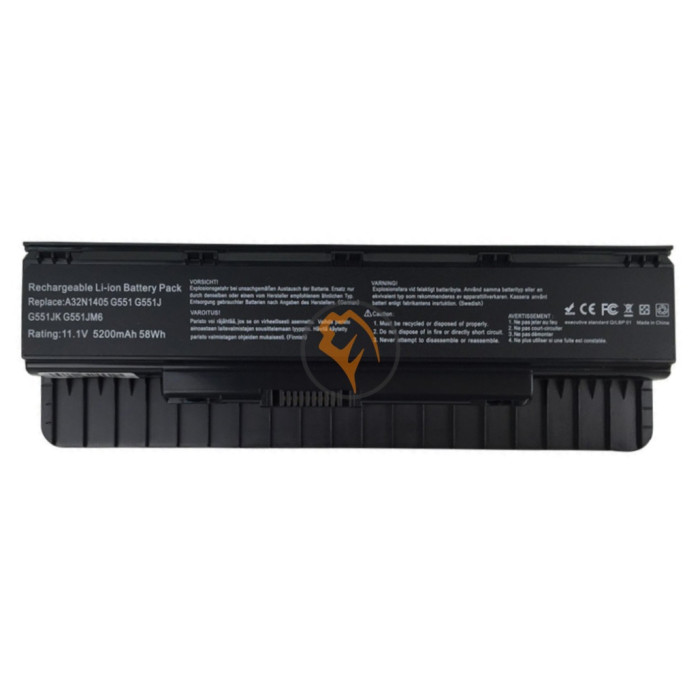 Акумуляторна батарея Asus A32N1405 5200mah