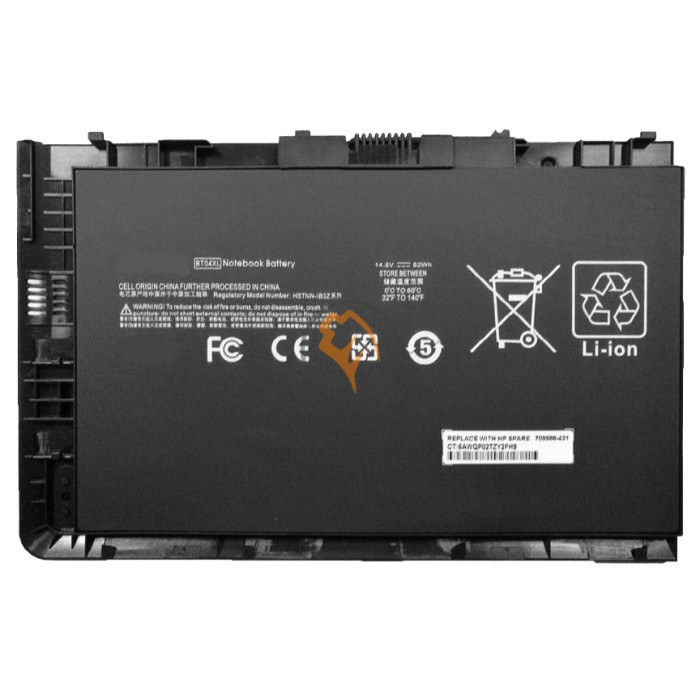 Акумуляторна батарея HP Compaq BT04XL EliteBook Folio 9470m 3500mAh