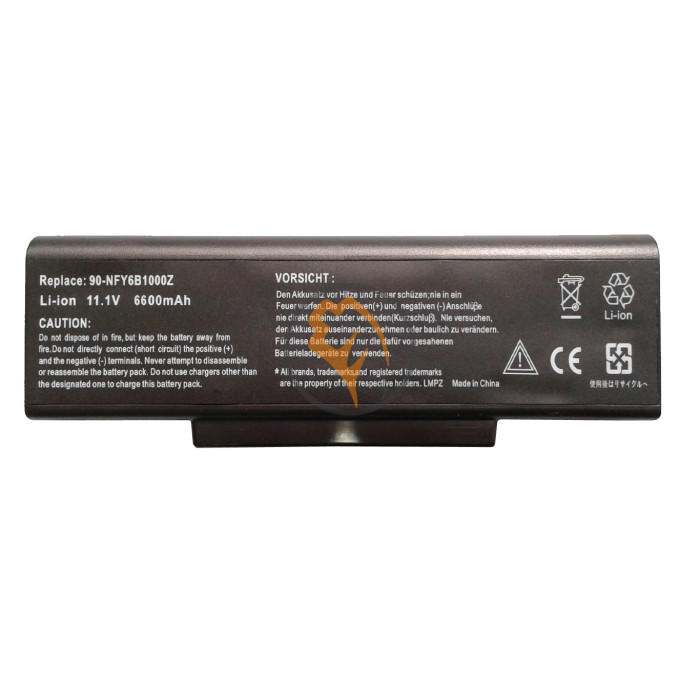Акумуляторна батарея Asus A32-F3 6600mAh