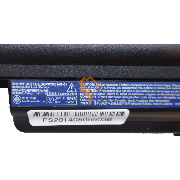 Оригінальна акумуляторна батарея Acer AS10B31 94Wh