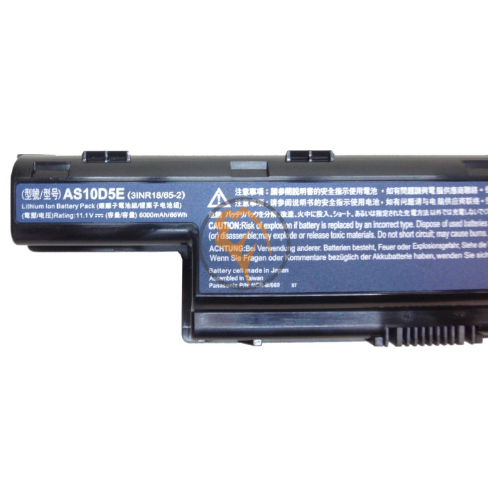 Оригінальна акумуляторна батарея Acer Aspire 5741 AS10D31 66Wh