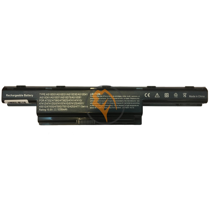 Акумуляторна батарея Acer Aspire 5741 AS10D31 5200mAh