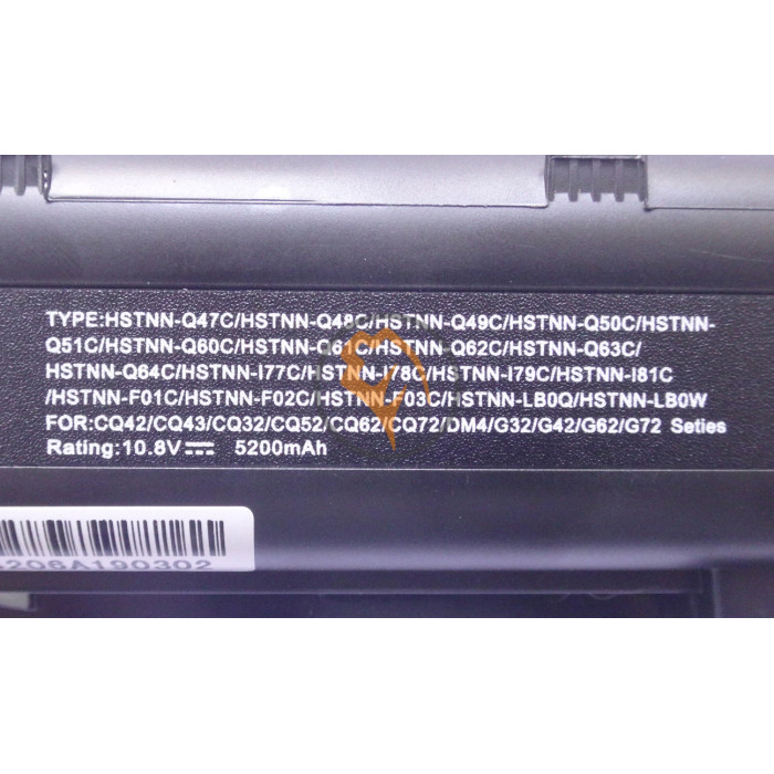 Акумуляторна батарея HP Compaq Q62C 5200mah 