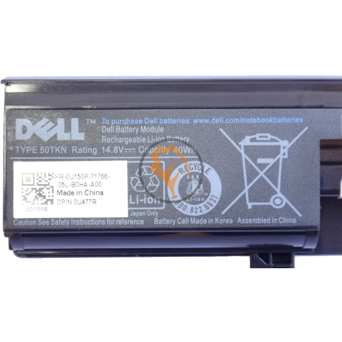 Оригінальна акумуляторна батарея Dell 50TKN 40Wh