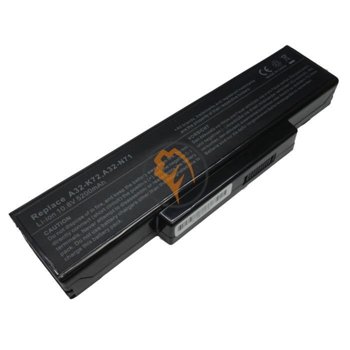 Акумуляторна батарея Asus A32-K72 5200mAh