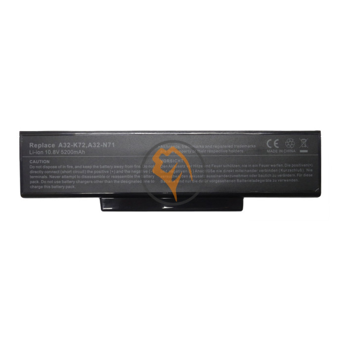 Акумуляторна батарея Asus A32-K72 5200mAh