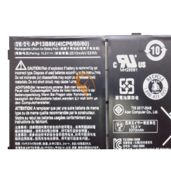 Оригінальна акумуляторна батарея Acer AP13B3K Aspire V5-572P 53Wh