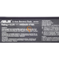 Оригінальна акумуляторна батарея Asus A32-X401 47Wh 