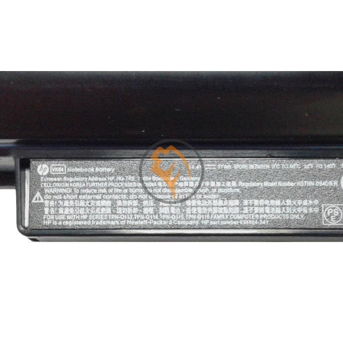 Оригінальна акумуляторна батарея HP HSTNN-YB4D VK04 2600mAh 