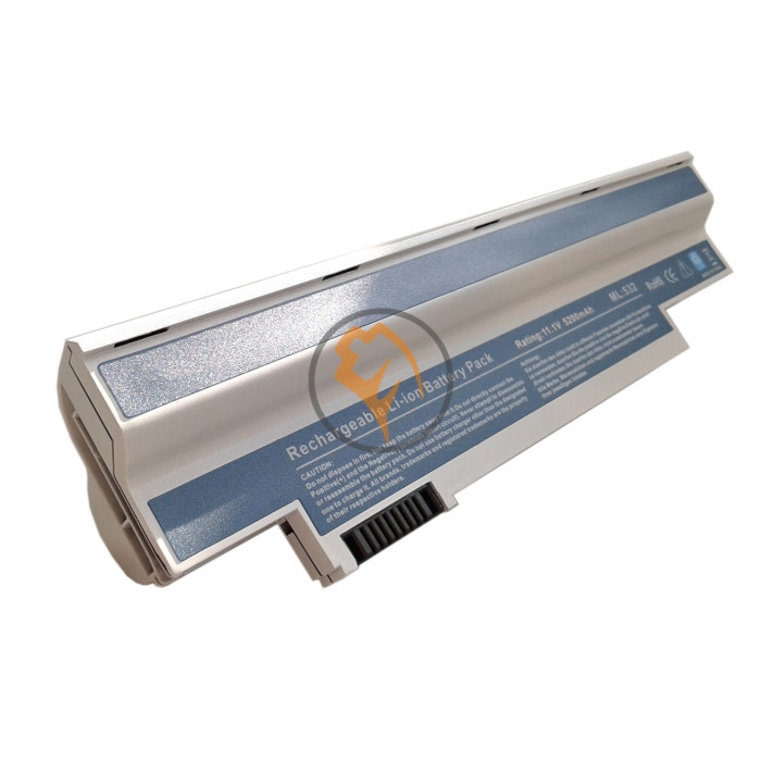 Акумуляторна батарея Acer UM09H31 Aspire one 532h білий 5200mAh