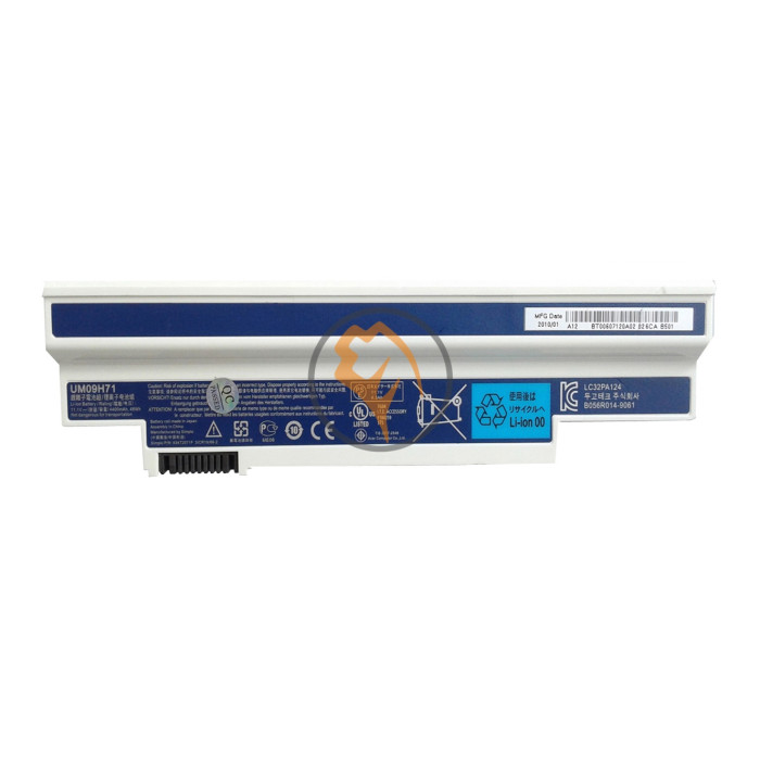 Оригінальна акумуляторна батарея Acer UM09H31 Aspire one 532h білий 4400mAh