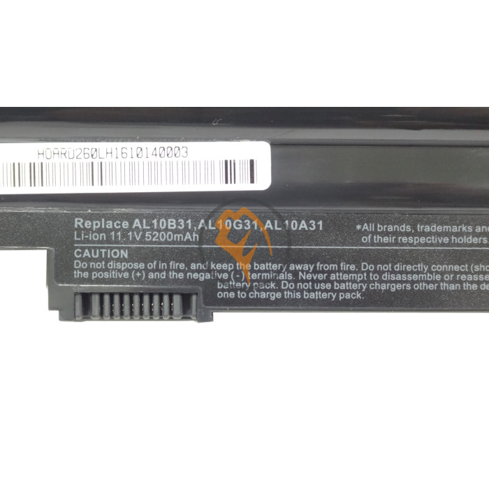 Акумуляторна батарея Acer AL10B31 Aspire One D255 5200mAh