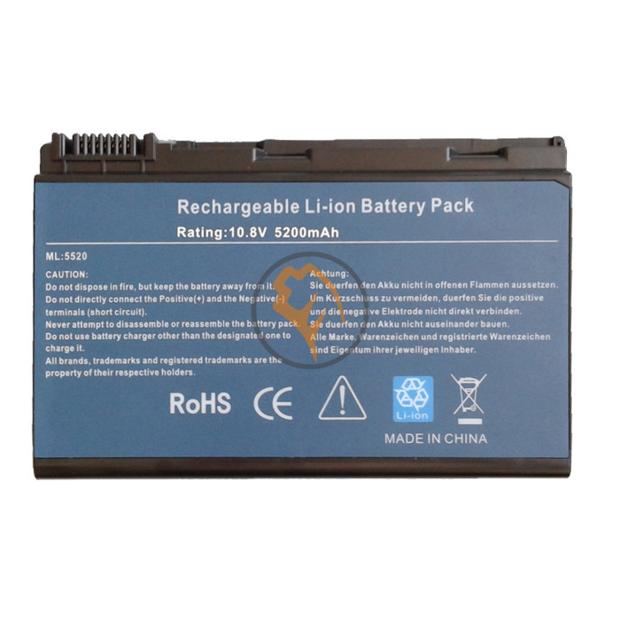 Акумуляторна батарея Acer tm00741 Extensa 5210 11.1V 5200mAh
