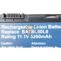 Акумуляторна батарея Acer BATBL50L6 Aspire 3100 11.1V 5200mAh