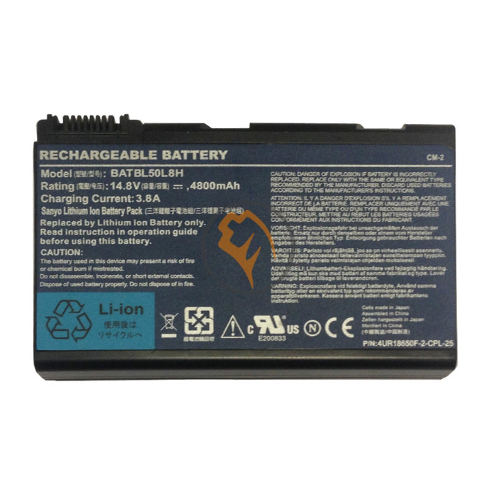 Оригінальна акумуляторна батарея Acer BATBL50L6 Aspire 3100 14.8V 4800mAh