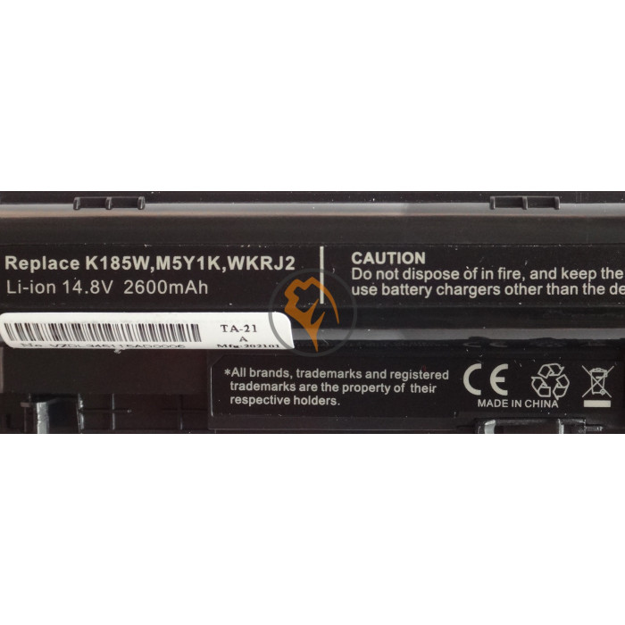 Акумуляторна батарея Dell Inspiron 3451 M5Y1K 2600mah