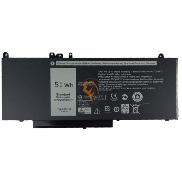 Акумуляторна батарея Dell Latitude E5550 G5M10 6460mah