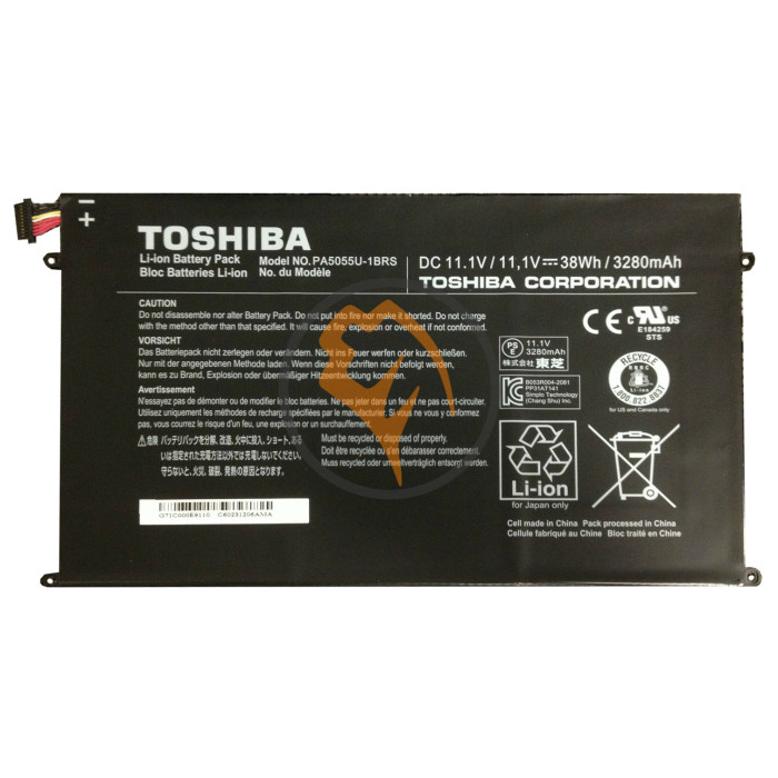 Оригінальна акумуляторна батарея Toshiba PA5055U-1BRS AT330 38Wh