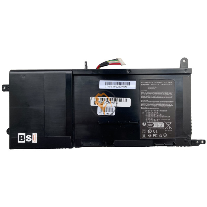 Оригінальна акумуляторна батарея Clevo P650BAT-4 P650SA 60Wh