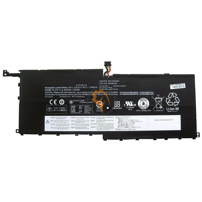 Акумуляторна батарея Lenovo Thinkpad X1C 00HW028 3290mah