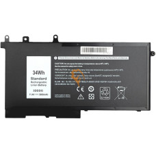 Акумуляторна батарея Dell Latitude E5280 3DDDG 34Wh