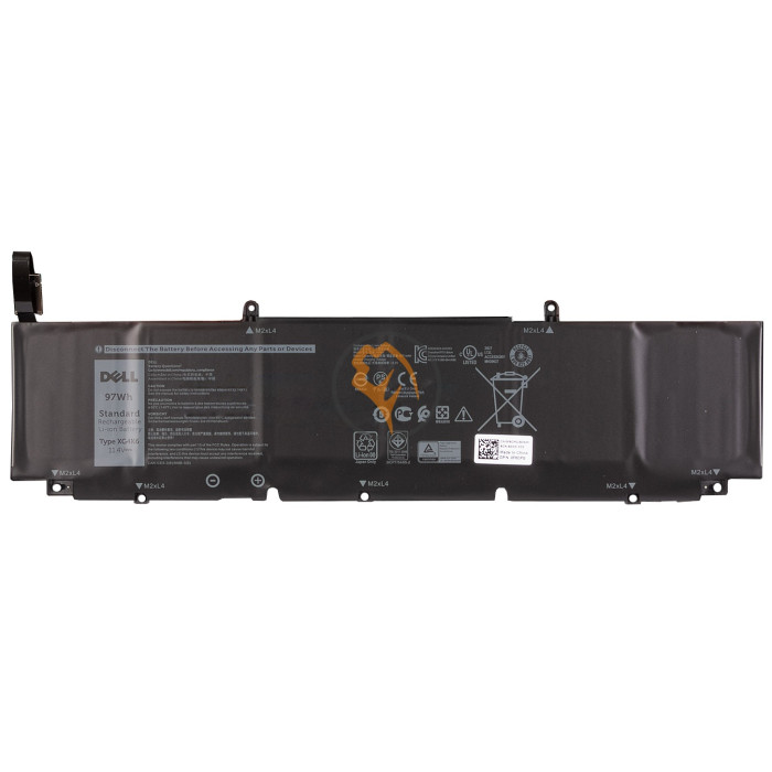 Оригінальна акумуляторна батарея Dell XPS 17 9700 XG4K6 97Wh