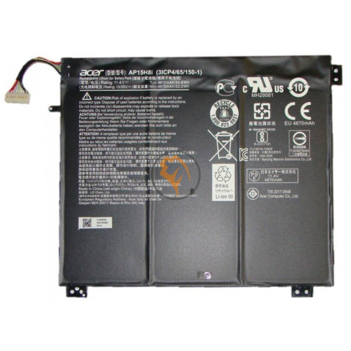 Оригінальна акумуляторна батарея Acer CloudBook 14 AO1-431 AP15H8i 54.8Wh