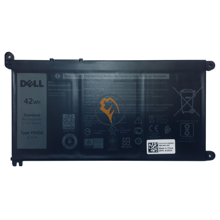 Оригінальна акумуляторна батарея Dell Inspiron 5584 YRDD6 42Wh